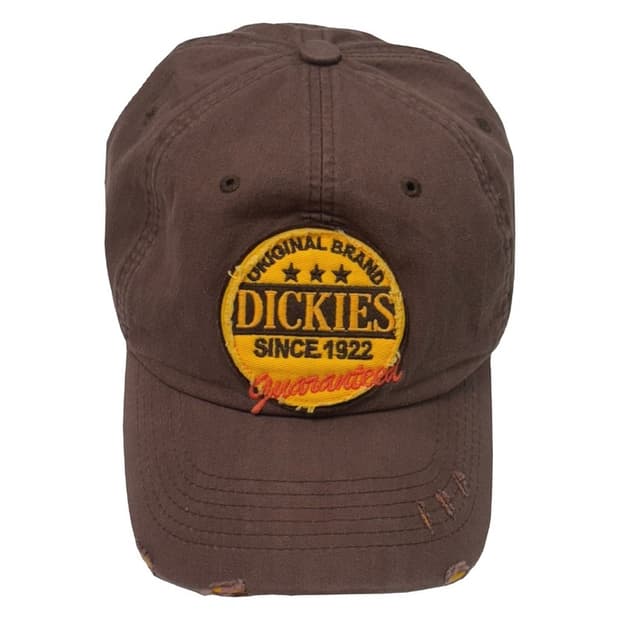 DICKIES y2k 패치 볼캡 브라운