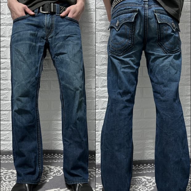 트루릴리젼 플랩 포켓 데님 팬츠