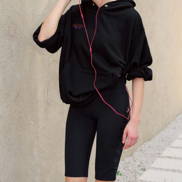 미나수 올데이즈 바이커 쇼츠 (블랙 1사이즈)