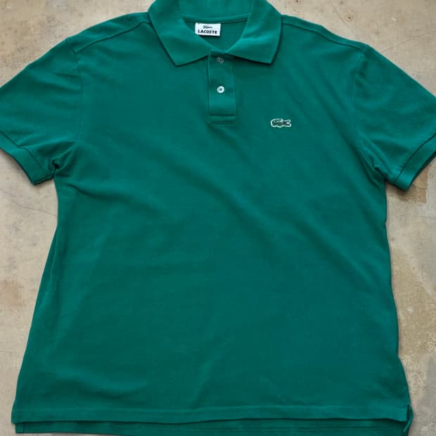 라코스테 Green 카라 반팔티 