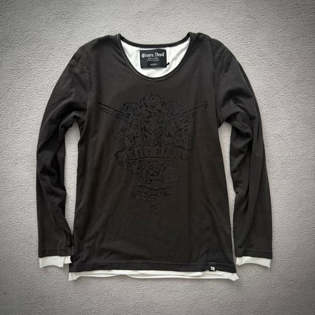Crazy devil layered long sleeve