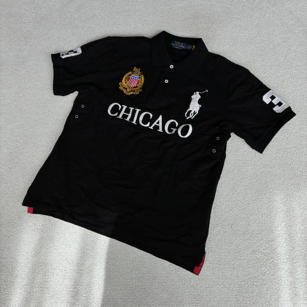 폴로 랄프로렌 시카고 블랙 치프키프 카라티 100