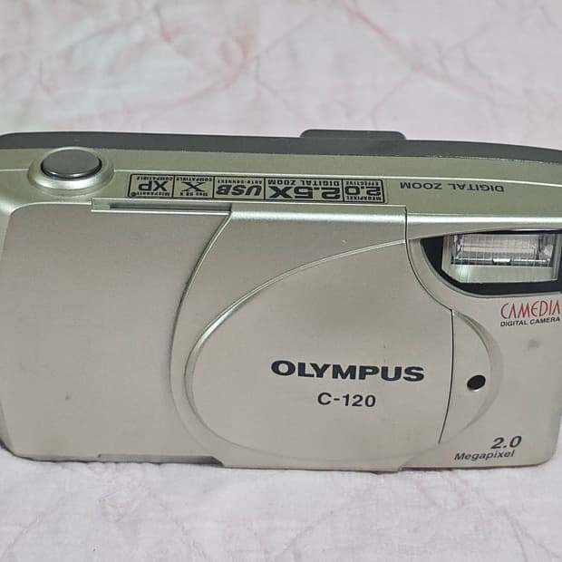 올림푸스 C-120 레트로 컴팩트 디카