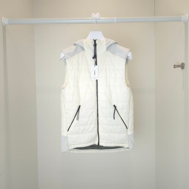 [중고/정품] CP컴퍼니 고글 조끼패딩