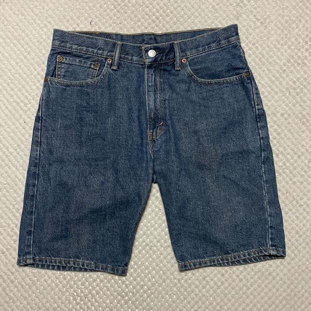 리바이스 505 레귤러 핏 데님 쇼츠 청반바지