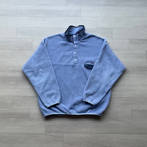 90s 파타고니아 신칠라 라이트 블루 라벤더 빈티지