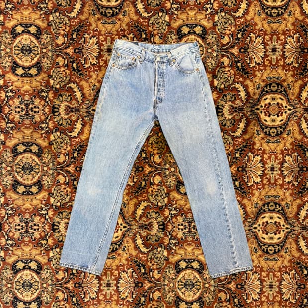 90s usa 빈티지 리바이스 501 데님 30(29~30) (572)