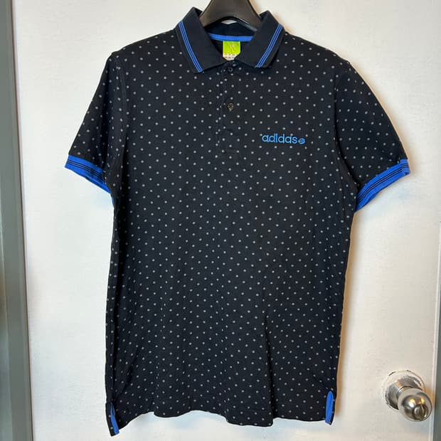 JPN 아디다스 땡땡이 카라 티셔츠