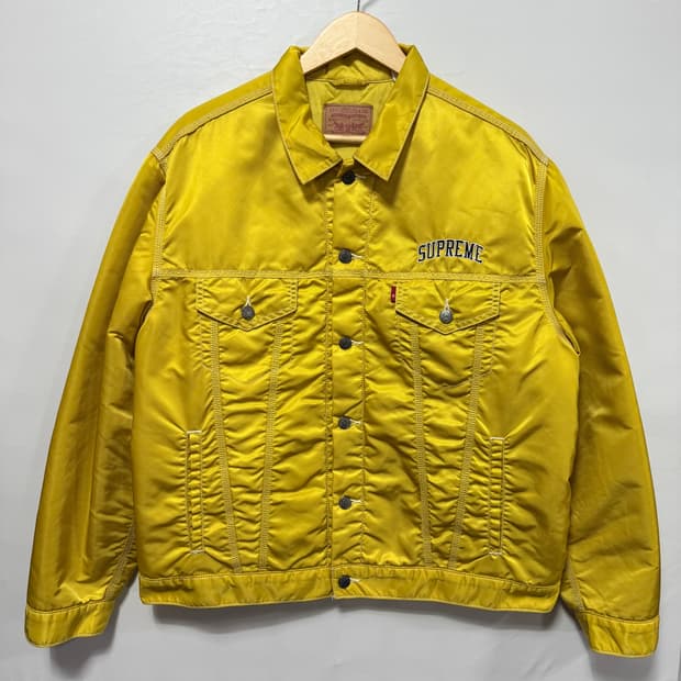 슈프림 X리바이스 나일론 트러커 자켓 L