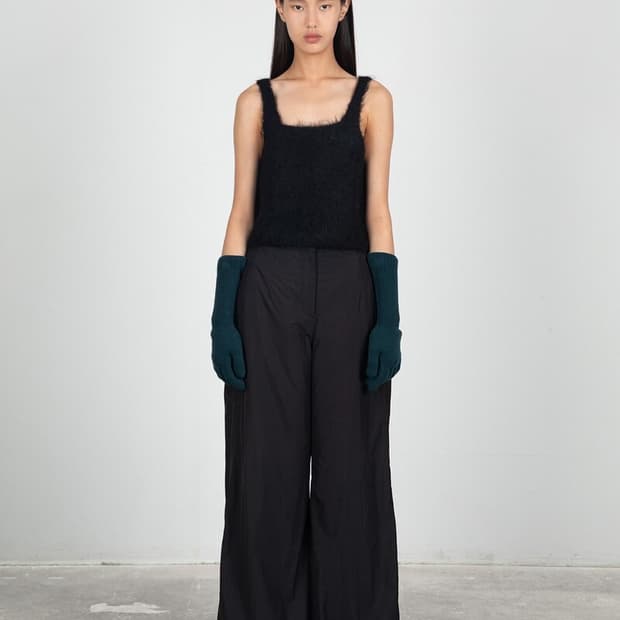 AMOMENTO 아모멘토 BALLOON BANDING PANTS 블랙 0