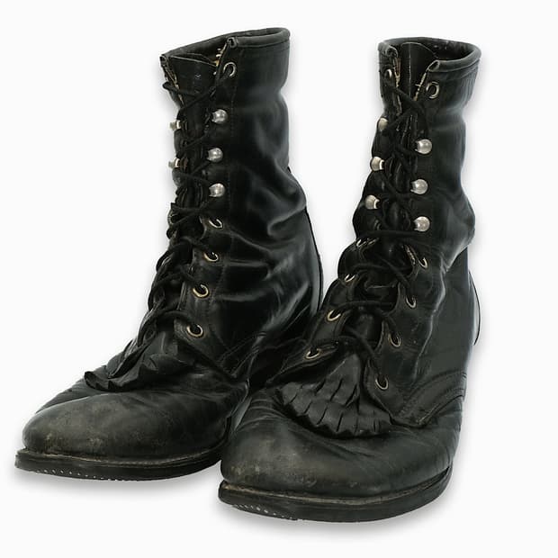 빈티지 웨스턴 8홀 레더 부츠 9(270) 사이즈 BT27002