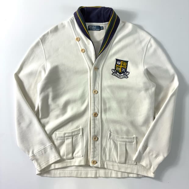Polo  폴로 랄프로렌 90,s 숄카라 가디건 