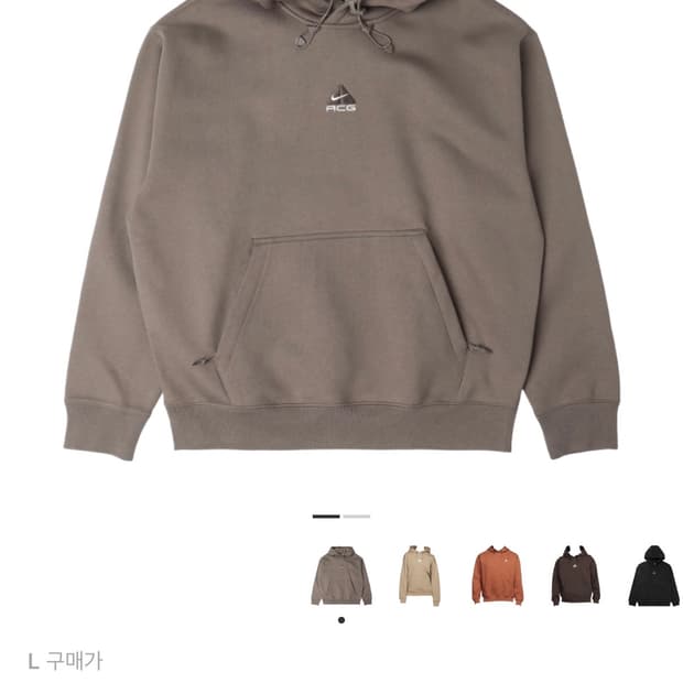 나이키 ACG 후드 US/EU