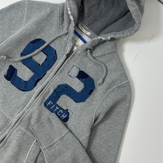 아베크롬비 데미지커팅 후드집업