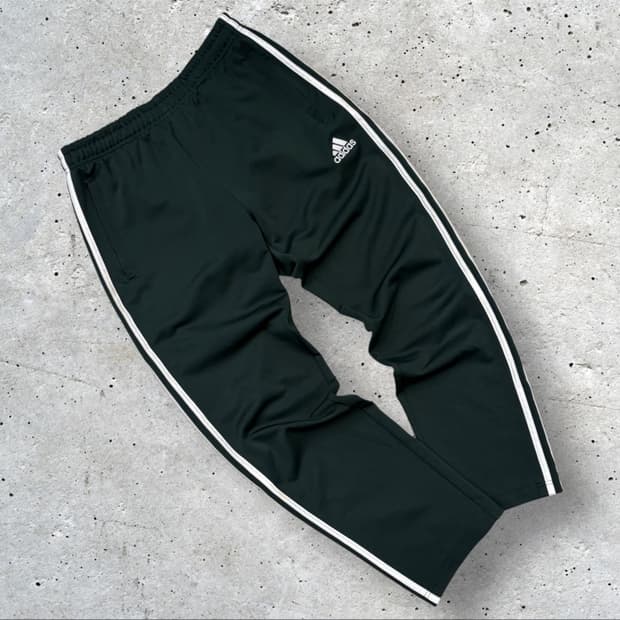 [95] 아디다스 삼선 트레이닝 바지 팬츠 그린 D229
