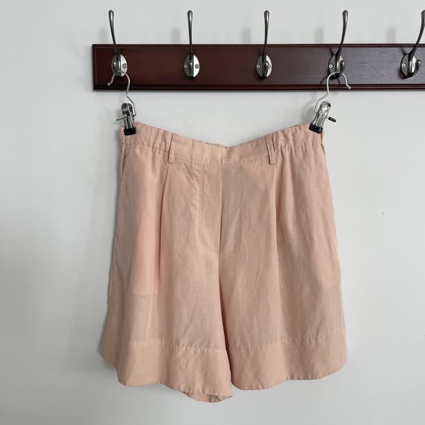 시스템 린넨 혼방 반바지