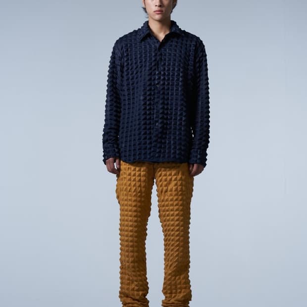 Kanghyuk 강혁 22ss 피라미드 에어백 셔츠 m