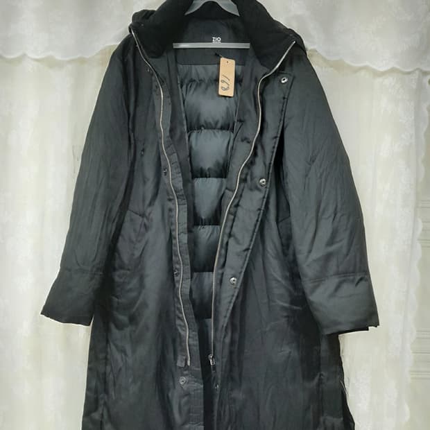 지오송지오  롱 패딩 