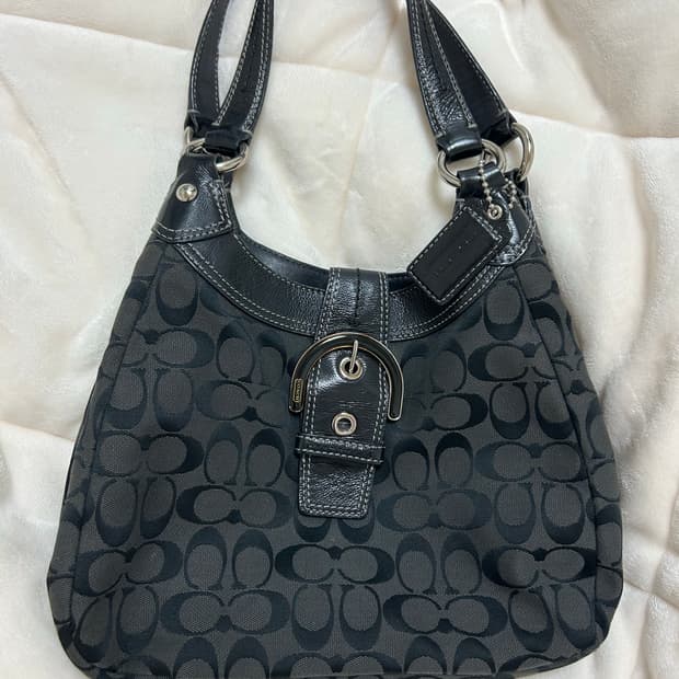 코치 y2k 숄더백