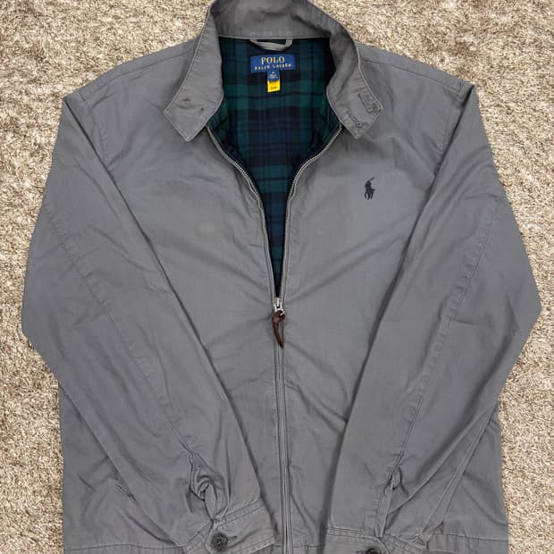 폴로랄프로렌 바라쿠다 자켓 그레이 M