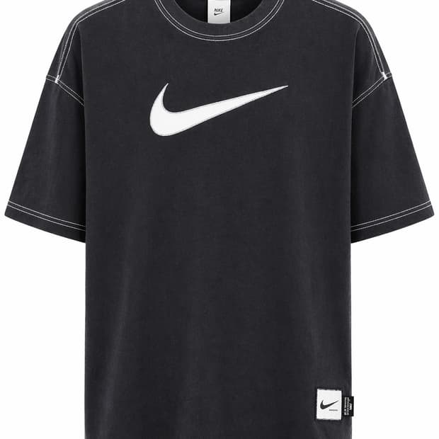 나이키 빅 스우시 스티치 반팔 L