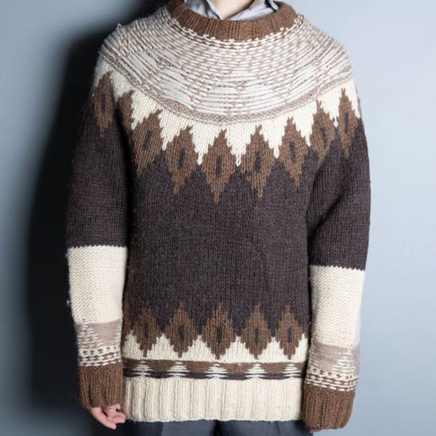 Maison Martin Margiela x H&M 노르딕 울 스웨터