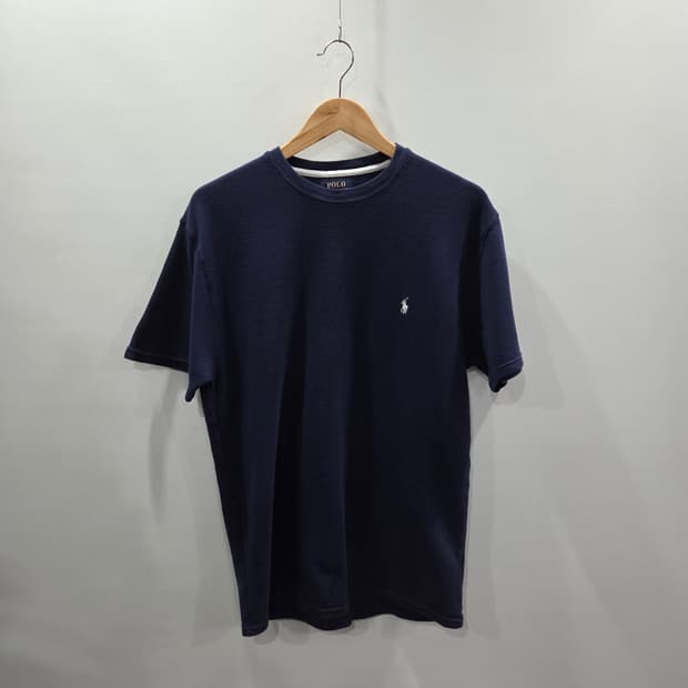 폴로랄프로렌 와플 반팔티 네이비 XL