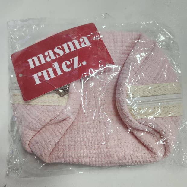 새상품 마스마룰즈 펜슬 코메스틱 파우치 핑크