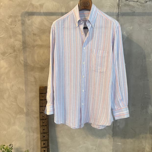 브리오니 리넨 셔츠 100