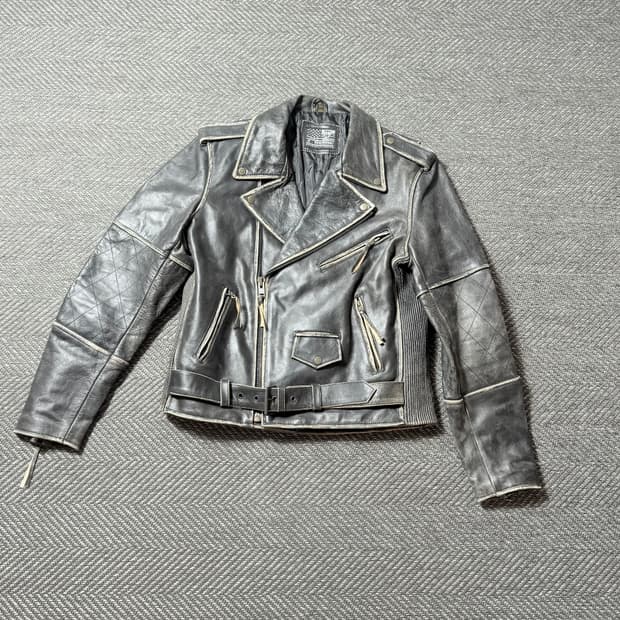 USA 빈티지 X-touring leather 자켓 XL