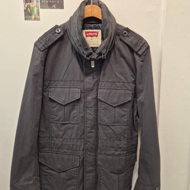리바이스 남성 트러커 자켓 먹색 XL 
