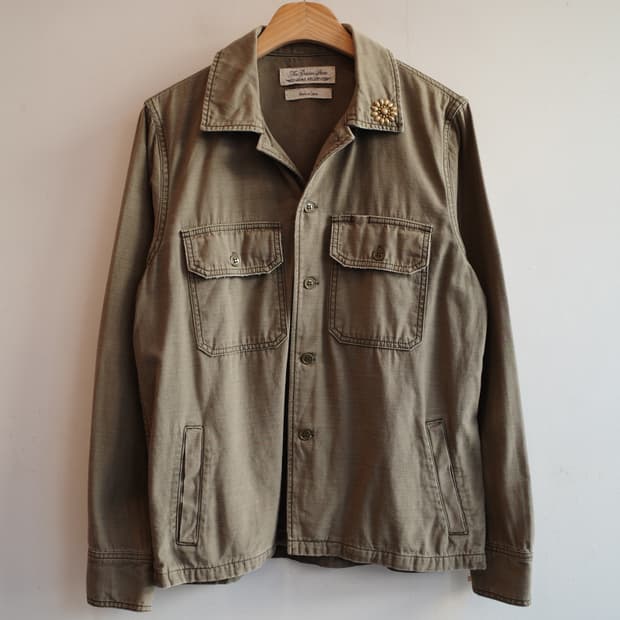 REMI RELIEF 레미 릴리프 투포켓 밀리터리 자켓  단면 사이즈 (