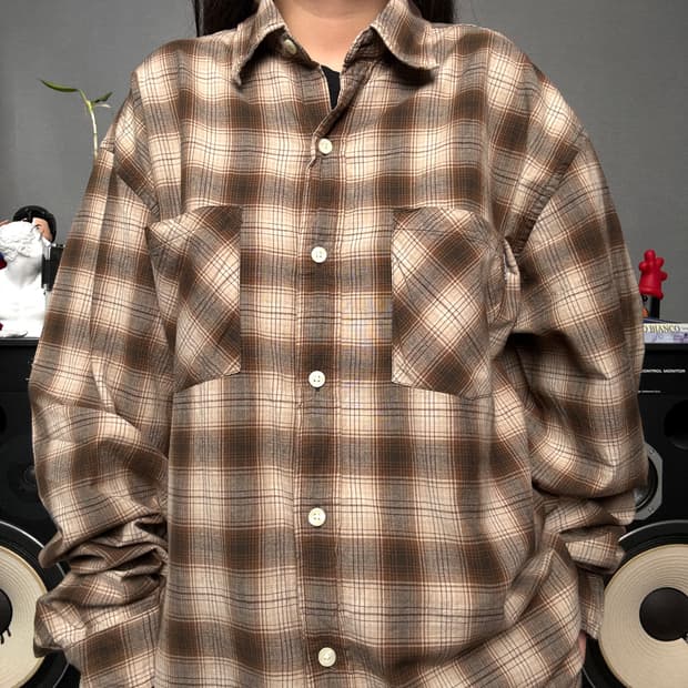 칼하트 체크셔츠