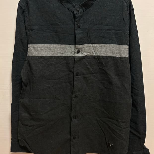 GUESS 남성 배색 셔츠 L (실측100)