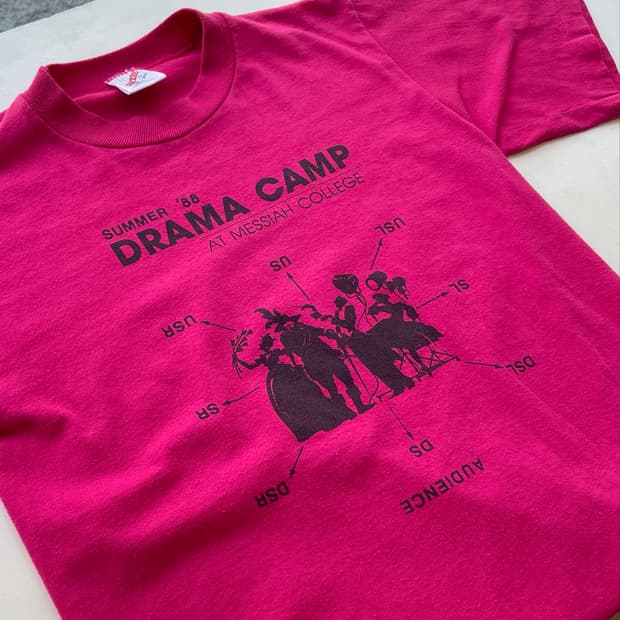 80‘s USA “Drama Camp” T-shirt