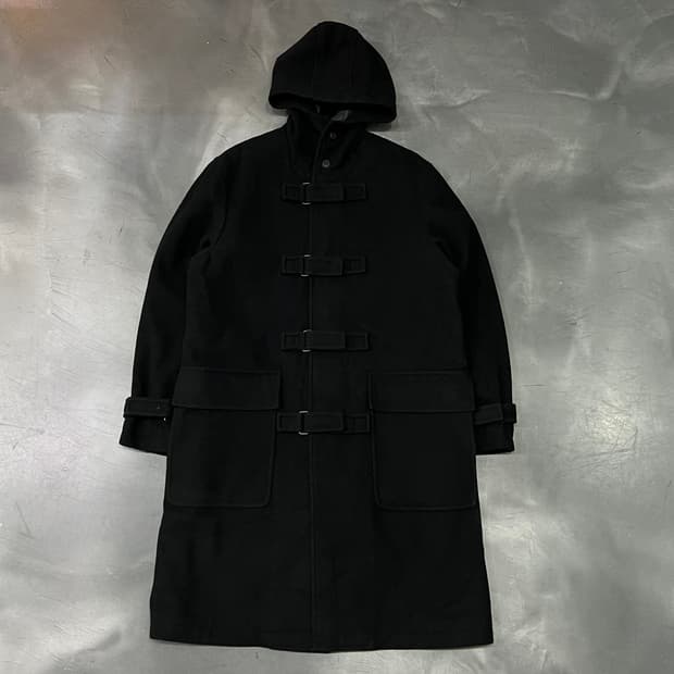  D'homme A homme 벨크로 후드 코트 y14606