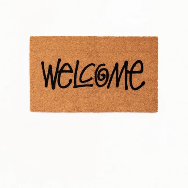 스투시 웰컴 매트