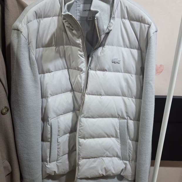 라코스테 니트패딩