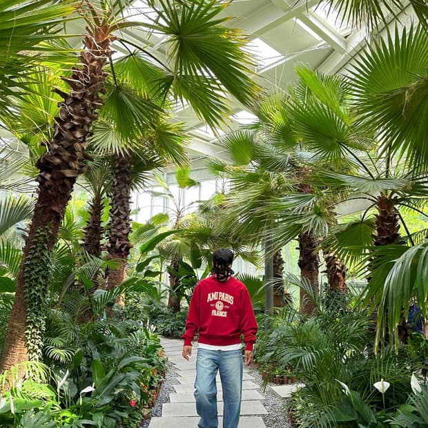 [L] 로파이 와이드플레어 데님 워시드블루