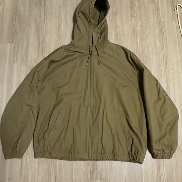 유니클로U 후드집업블루종 XXL 칼하트느낌