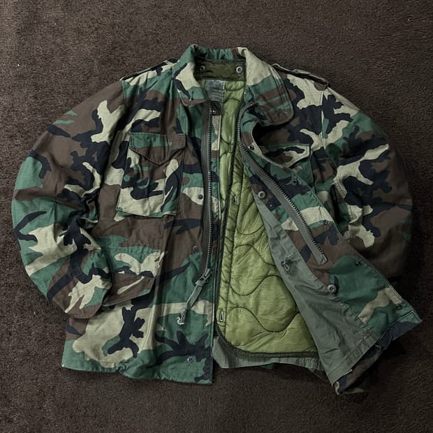 100 오리지날 밀리터리 내피 자켓