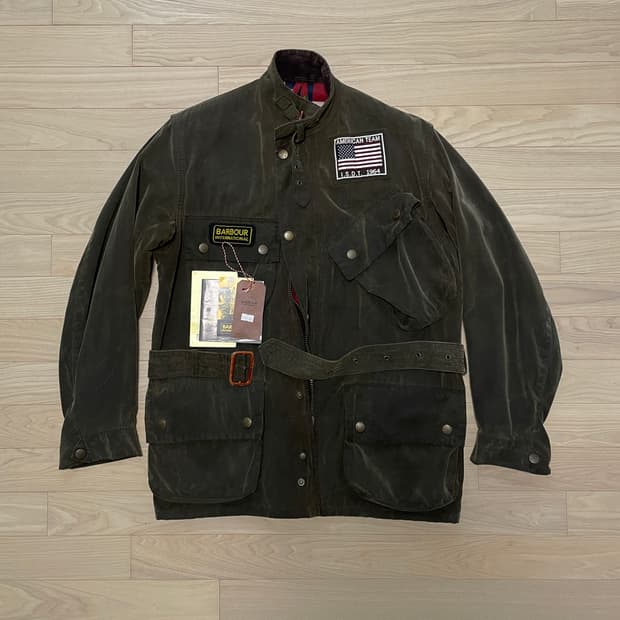 바버 인터네셔널 렉스턴 스티브 맥퀸 버전 팝니다