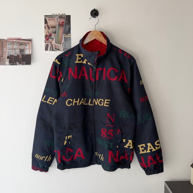 [S] 90s 노티카 양면 바람막이