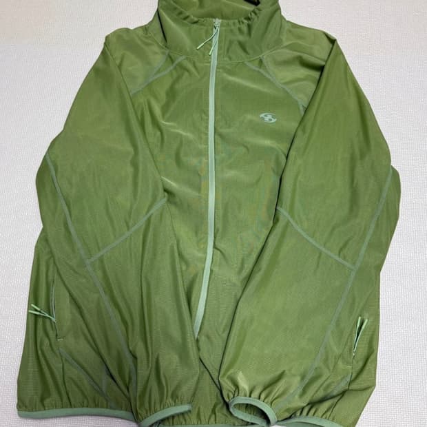 산산기어 메쉬 자켓 그린 24ss