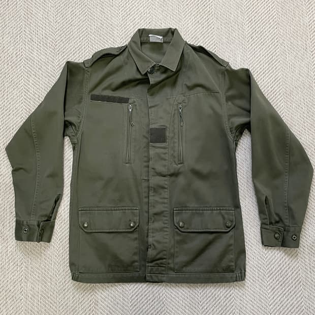 80s 프랑스군 m-64 밀리터리 필드 자켓 