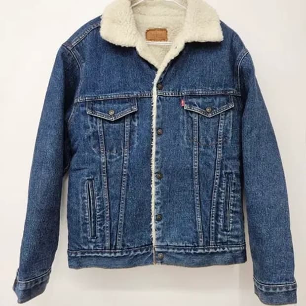리바이스 데님 아우터 청자켓 남성 XL