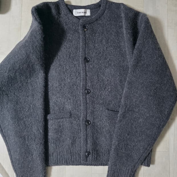 토니웩 알파카 가디건 xl