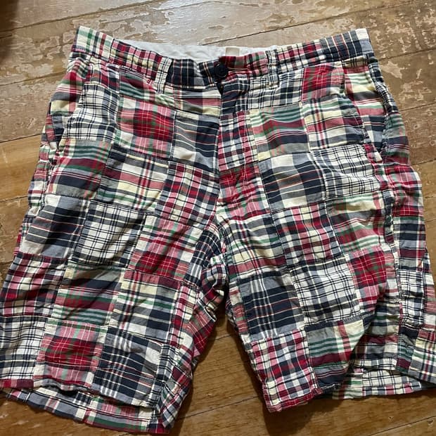 J.CREW 패치워크 반바지 30
