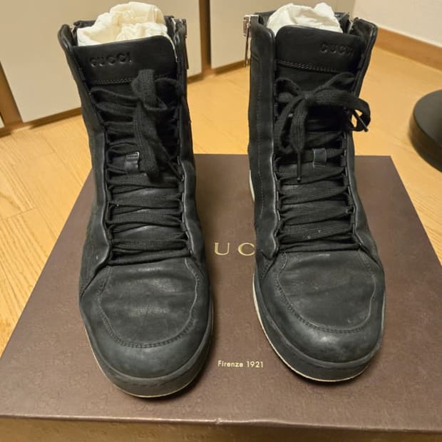 gucci zipper hightop sneakers 하이탑 260