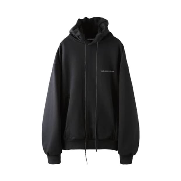 [M] PAF 파프 8.0라이트 후드 블랙